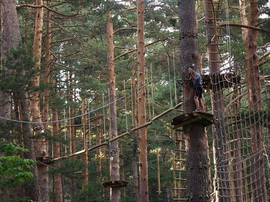 La Candela Cercedilla Exteriér fotografie